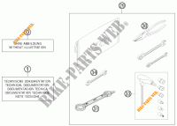 UTENSILI / MANUALE / OPZIONI per KTM 450 XC-F 2016
