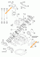 CILINDRO / TESTA per KTM 450 MXC-G RACING 2004