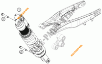 AMMORTIZZATORE per KTM 350 XC-F 2013