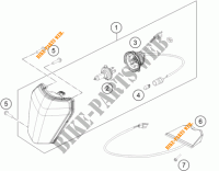 FARO / FANALE per KTM 250 XC-W 2014