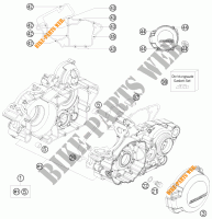 CARTER MOTORE per KTM 200 XC-W 2011