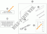 UTENSILI / MANUALE / OPZIONI per KTM FREERIDE 350 2012