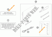 UTENSILI / MANUALE / OPZIONI per KTM FREERIDE 250 R 2016
