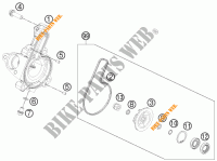 POMPA ACQUA per KTM RC 390 WHITE ABS 2016