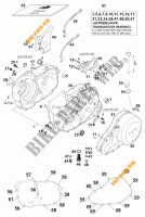 CARTER MOTORE per KTM 400 LC4-E 2000