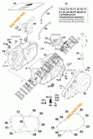 CARTER MOTORE per KTM 400 LC4-E 2000