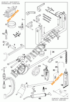 UTENSILI SPECIFICI (MOTORE) per KTM 400 LC4-E 2000