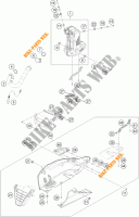 SCARICO per KTM RC 390 WHITE ABS 2016