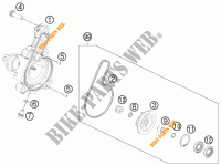 POMPA ACQUA per KTM RC 390 WHITE ABS 2016