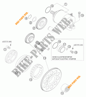 MOTORINO AVVIAMENTO per KTM 525 EXC-G RACING 2005