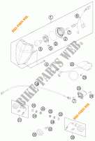 FARO / FANALE per KTM 300 EXC 2012