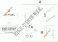 UTENSILI / MANUALE / OPZIONI per KTM 300 EXC 2011