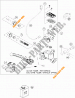 POMPA FRENO ANTERIORE per KTM 250 EXC-F 2014