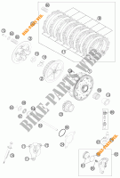 FRIZIONE per KTM 250 EXC-F 2012