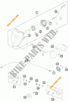FARO / FANALE per KTM 125 EXC SIX-DAYS 2012
