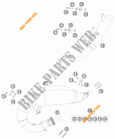 SCARICO per KTM 125 EXC SIX-DAYS 2008