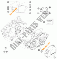 CARTER MOTORE per KTM 125 EXC 2011