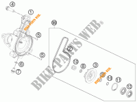 POMPA ACQUA per KTM RC 250 WHITE ABS 2015