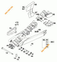 FORCELLONE per KTM 400 SXC 2000