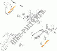 PLASTICHE per KTM 350 EXC-F 2019