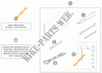 UTENSILI / MANUALE / OPZIONI per KTM 350 EXC-F 2013