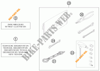 UTENSILI / MANUALE / OPZIONI per KTM 350 EXC-F 2013