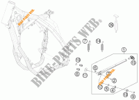 CAVALLETTO LATERALE / CENTRALE per KTM 350 EXC-F 2012