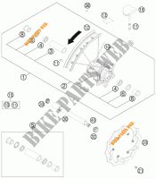 RUOTA ANTERIORE per KTM 350 EXC-F 2012