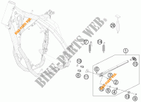 CAVALLETTO LATERALE / CENTRALE per KTM 350 EXC-F 2012