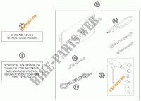 UTENSILI / MANUALE / OPZIONI per KTM 350 EXC-F 2012
