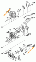 FARO / FANALE per KTM 250 EXC MARZOCCHI/OHLINS 13LT 1997