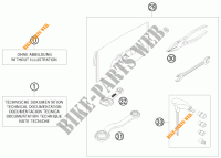 UTENSILI / MANUALE / OPZIONI per KTM 250 EXC E-STARTER 2010