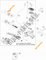 POMPA FRENO ANTERIORE per KTM 250 EXC 2014