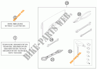 UTENSILI / MANUALE / OPZIONI per KTM 250 EXC 2014