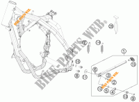 CAVALLETTO LATERALE / CENTRALE per KTM 250 EXC 2012