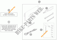 UTENSILI / MANUALE / OPZIONI per KTM 250 EXC 2012