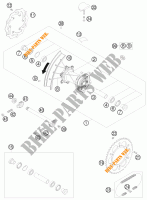 RUOTA POSTERIORE per KTM 250 EXC 2011