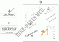 UTENSILI / MANUALE / OPZIONI per KTM 200 EXC 2014