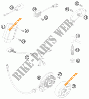 ACCENSIONE per KTM 200 EXC 2012