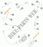 ACCENSIONE per KTM 200 EXC 2011
