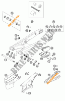 FORCELLONE per KTM 380 SX 2001