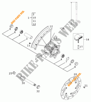 RUOTA ANTERIORE per KTM 380 SX 2001
