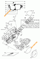 CARTER MOTORE per KTM 380 SX 2000
