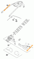 ACCESSORI per KTM 380 SX 2000