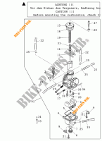 CARBURATORE per KTM 380 SX 2000