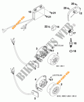ACCENSIONE per KTM 380 SX 1998