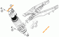 AMMORTIZZATORE per KTM 250 SX-F 2014