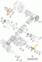 POMPA OLIO per KTM 250 SX-F 2014