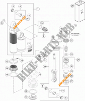 AMMORTIZZATORE (COMPONENTI) per KTM 1290 SUPER DUKE R SPECIAL EDITION ABS 2016