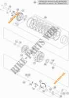 FRIZIONE per KTM 1290 SUPER DUKE R SPECIAL EDITION ABS 2016